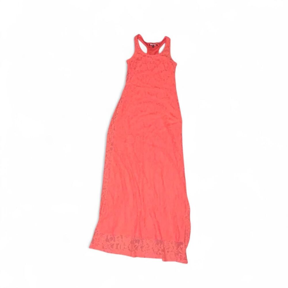 Planet-gold Women's Orange and Pink Dress